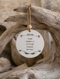 Hanging Quoted Disc- Inspirational/Teacher