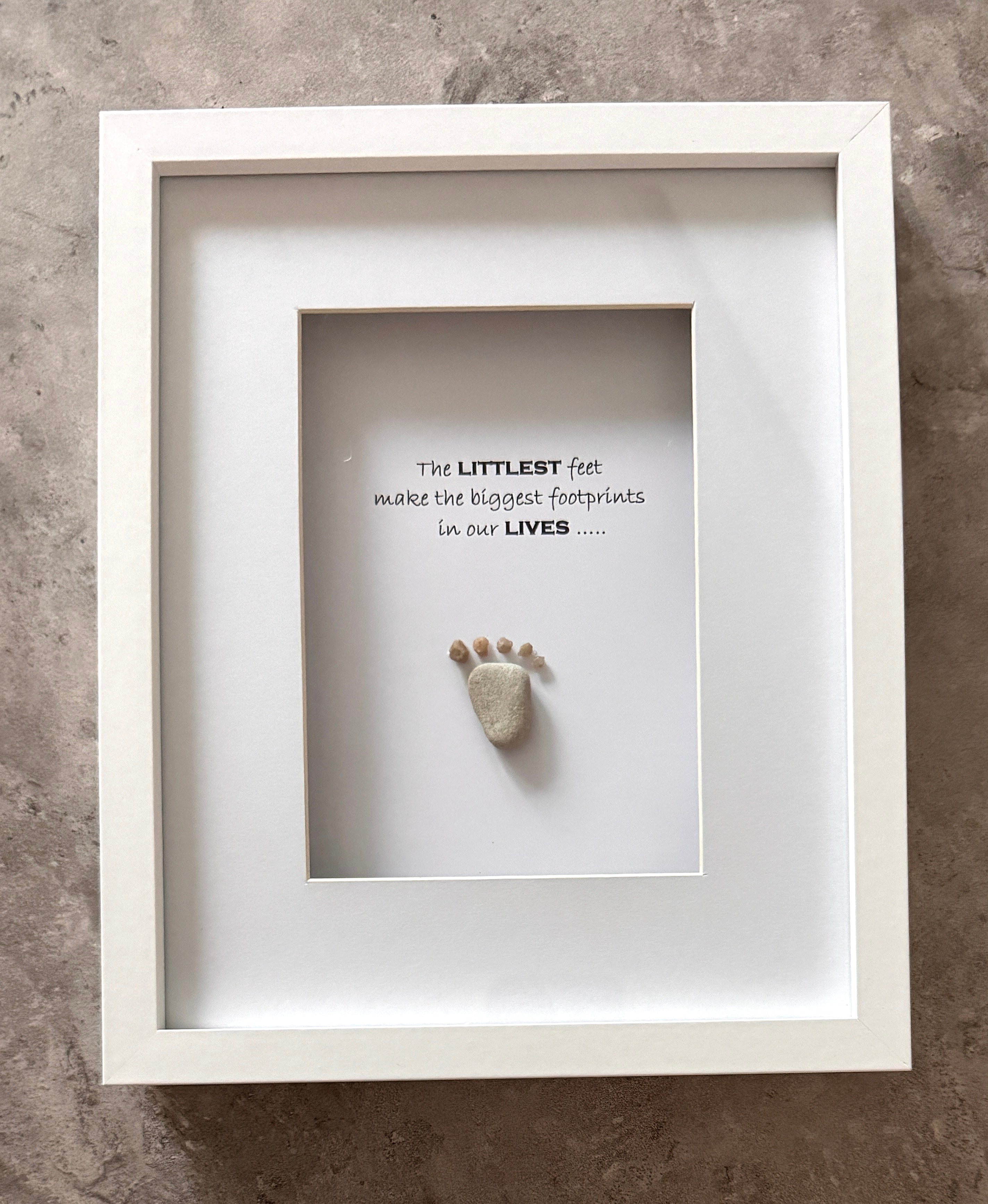 Frame-Baby Footprint