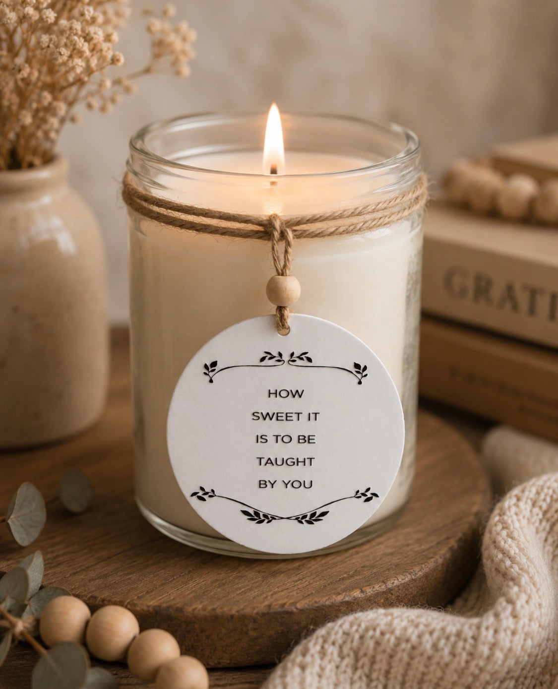 Hanging Quoted Disc- Inspirational/Teacher