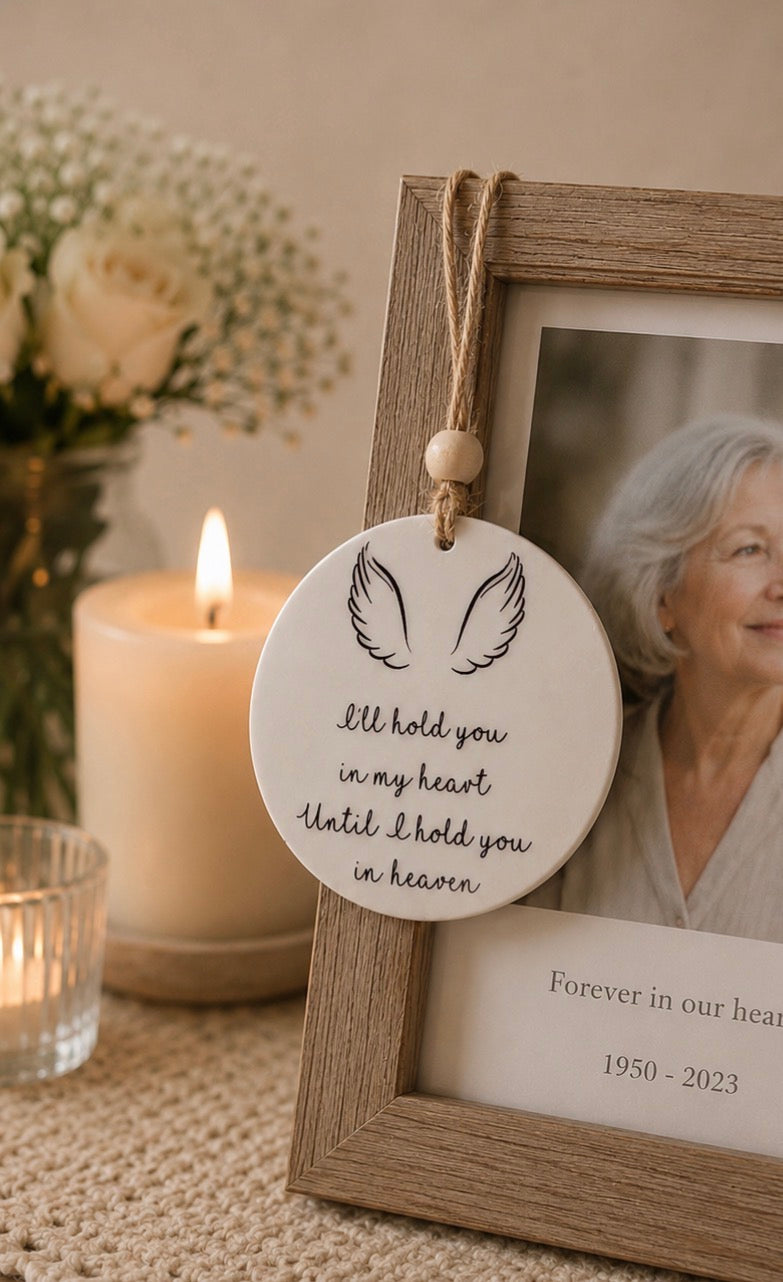 Hanging Quoted Disc- Loss of a loved one