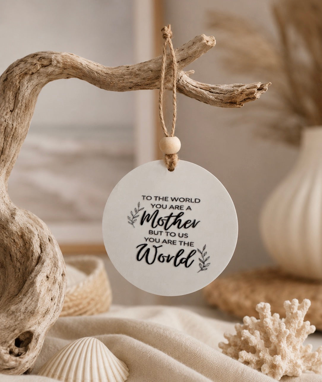 Hanging Quoted Disc-Mother