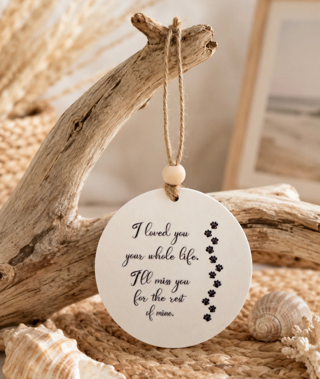 Hanging Quoted Disc- Loss of Pet