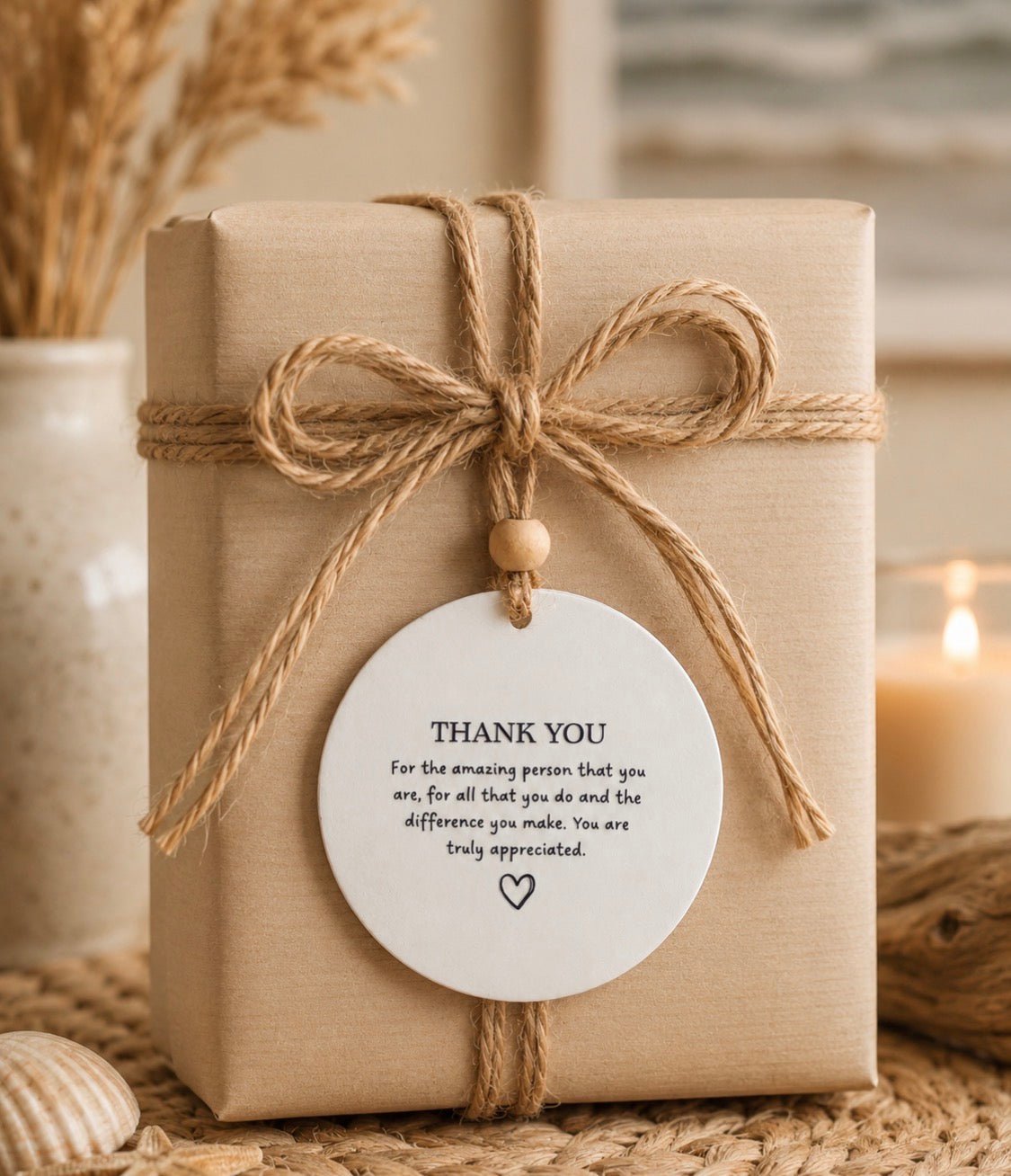 Hanging Quoted Disc-Thankyou