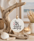 Hanging Quoted Disc- Inspirational
